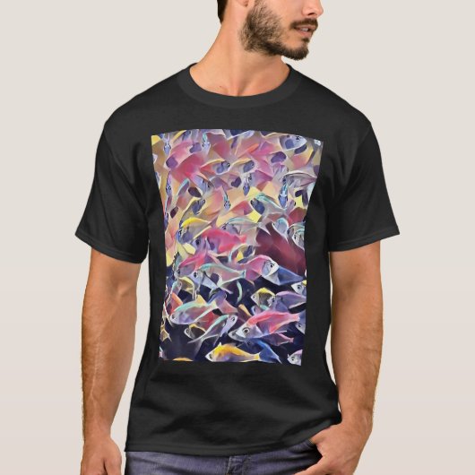 たくさんの魚 Tシャツ (正面)