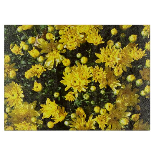 たくさんの黄色い梅 カッティングボード (正面)