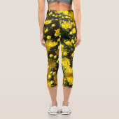 たくさんの黄色い梅 カプリレギンス (裏面)