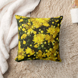 たくさんの黄色い梅 クッション