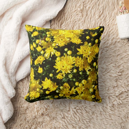 たくさんの黄色い梅 クッション (ブランケット)