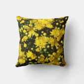 たくさんの黄色い梅 クッション (裏面)