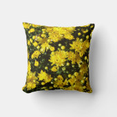 たくさんの黄色い梅 クッション (正面)