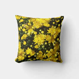 たくさんの黄色い梅 クッション