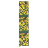 たくさんの黄色い梅 ショートテーブルランナー (正面)