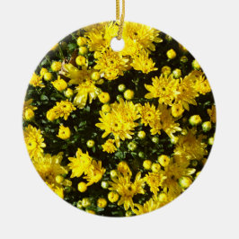 たくさんの黄色い梅 セラミックオーナメント