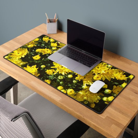 たくさんの黄色い梅 デスクマット (オフィス2)