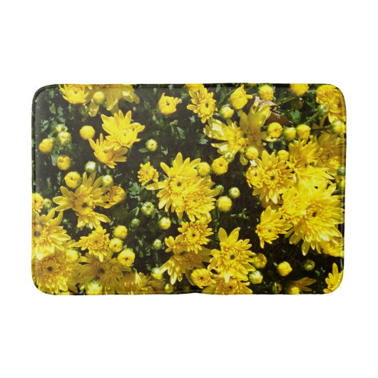 たくさんの黄色い梅 バスマット (正面)