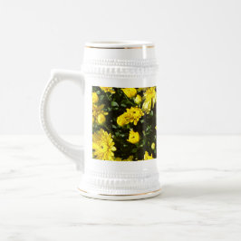 たくさんの黄色い梅 ビールジョッキ