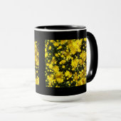 たくさんの黄色い梅 マグカップ (正面右)