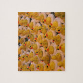 たくさんの黄色のゴムアヒル ジグソーパズル (縦)