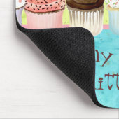 たくさんカップケーキだから時間が無い!カップケーキアート マウスパッド (コーナー)