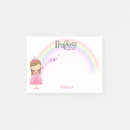 たくさん名前をカスタムするのポスト・イットのプリンセス ポストイット (正面)