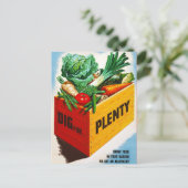 たくさん掘る ポストカード (スタンド正面)