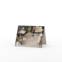 たくさん縫ってくれてありがとう！ノートカード、カスタマイズ可能