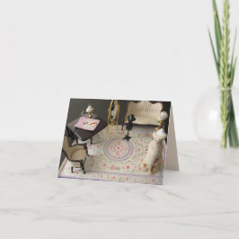 たくさん縫ってくれてありがとう！ノートカード、カスタマイズ可能 カード