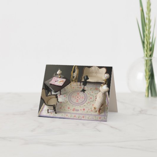 たくさん縫ってくれてありがとう!ノートカード、カスタマイズ可能 カード (正面)