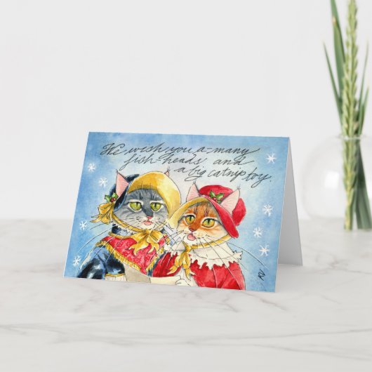 たくさん魚の頭をお願い申します シーズンカード (正面)