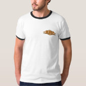 たくましいビーチのワイシャツ Tシャツ (正面)