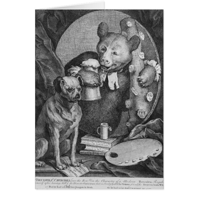 たくましい大男チャールズChurchill、 (正面)