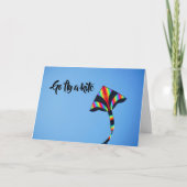 たこを揚げに行く カード (正面)