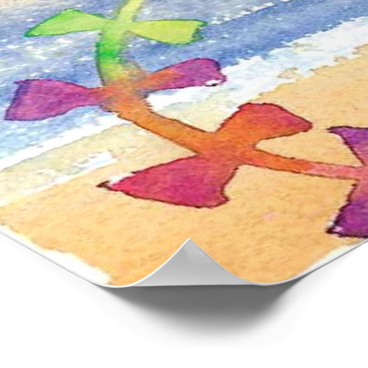 たこ壁芸術 ポスター (角)