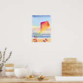 たこ壁芸術 ポスター (キッチン)