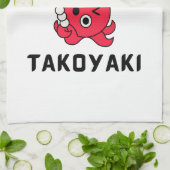 たこ焼き キッチンタオル (折り畳み)