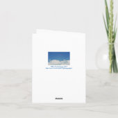 たこ/Bデーカユーモアのあるード/カスタマイズ可能 カード (裏面)