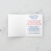 たこ/Bデーカユーモアのあるード/カスタマイズ可能 カード (内部)