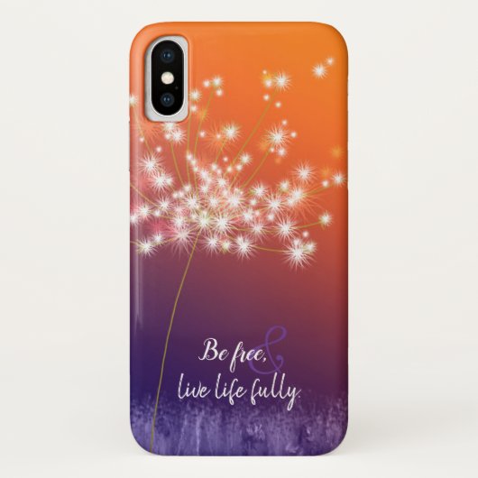たそがれのタンポポ Case-Mate iPhoneケース (裏面)