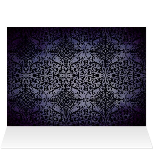 たそがれのテーブルカード (内部横(上))