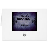 たそがれのテーブルカード (裏面横)