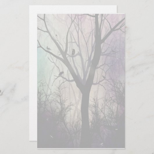 たそがれの文房具の後 便箋 (正面/裏面)