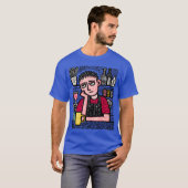 たそがれの疲れたバリスタの友達 Tシャツ (正面フル)