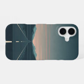 たそがれの道 iPhone 16ケース (裏面横)