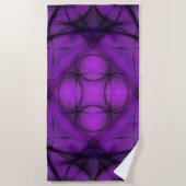 たそがれの開花 ビーチタオル (正面)