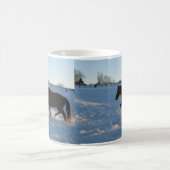 たそがれの雪 コーヒーマグカップ (中央)