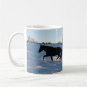 たそがれの雪 コーヒーマグカップ (左)