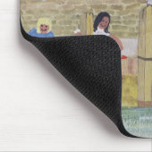 たそがれの魚釣り1988年 マウスパッド (コーナー)