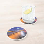 たそがれ、ジョージ・ワシントンBridgePalisades、NJ. コースター (側面)