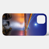 たそがれ、ジョージ・ワシントンBridgePalisades、NJ. Case-Mate iPhoneケース (裏面 (横))