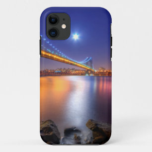 たそがれ、ジョージ・ワシントンBridgePalisades、NJ. iPhone 11 ケース