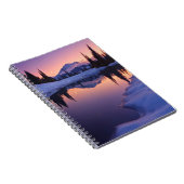 たそがれ、ターンおよび三日月形の月 ノートブック (右側)