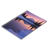 たそがれ、ターンおよび三日月形の月 ノートブック (左側)