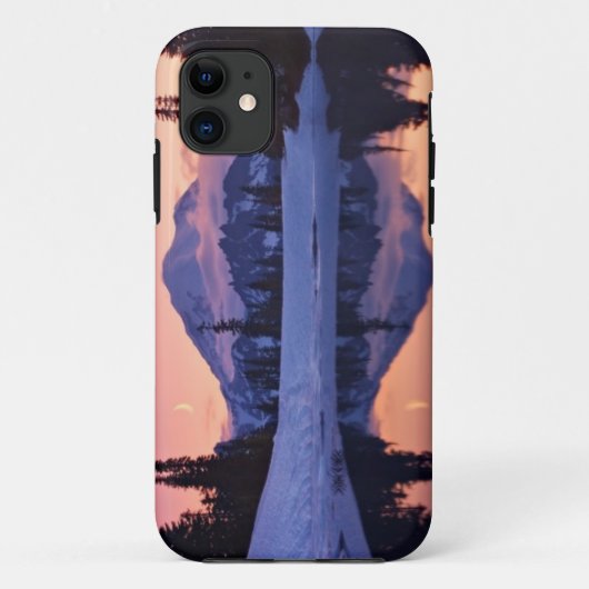 たそがれ、ターンおよび三日月形の月 Case-Mate iPhoneケース (裏面)