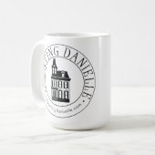 たたりのDanielleのコーヒー・マグ コーヒーマグカップ (正面左)