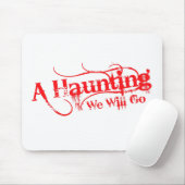 たたり私達はロゴLLCの赤の行きます マウスパッド (マウス)