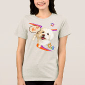 「ただいま!」とひとこと トライブレンドTシャツ (正面)