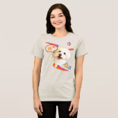 「ただいま!」とひとこと トライブレンドTシャツ (正面全面)